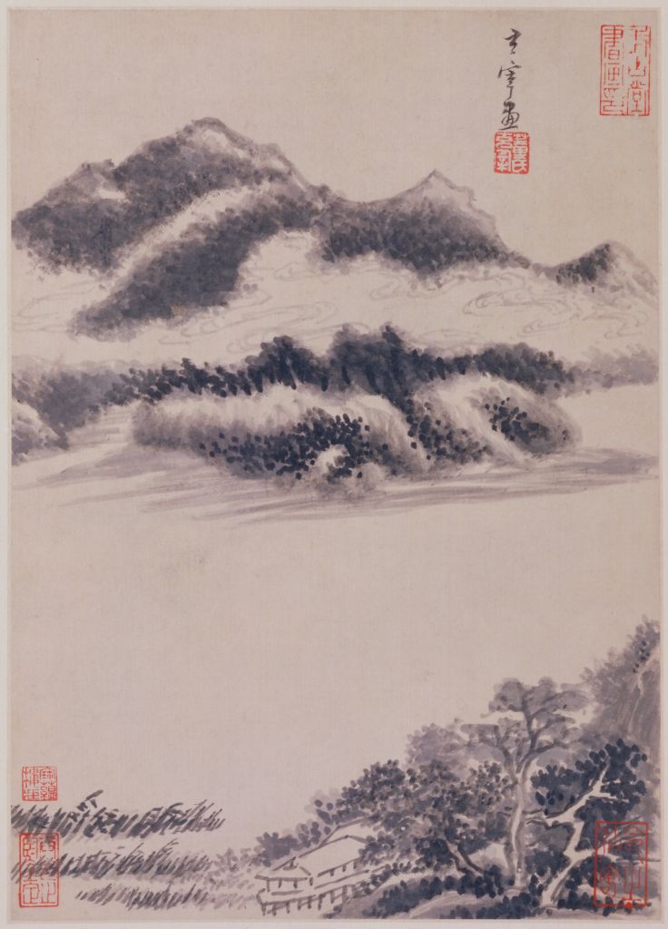 图片[3]-Dong Qichang Landscape Atlas-China Archive